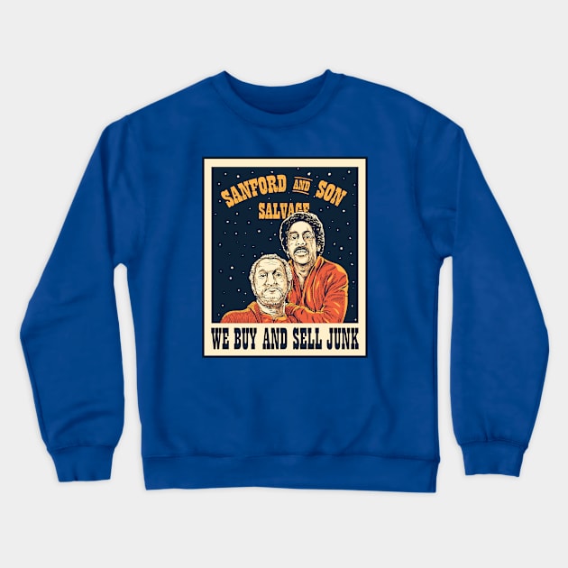 We Buy And Sell Junk Crewneck Sweatshirt by The Dare